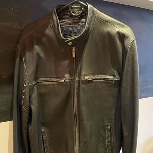 Cafe Racer Leather Jacket
